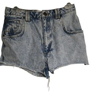 BDG Denim Blue Women's Shorts 27 Distressed